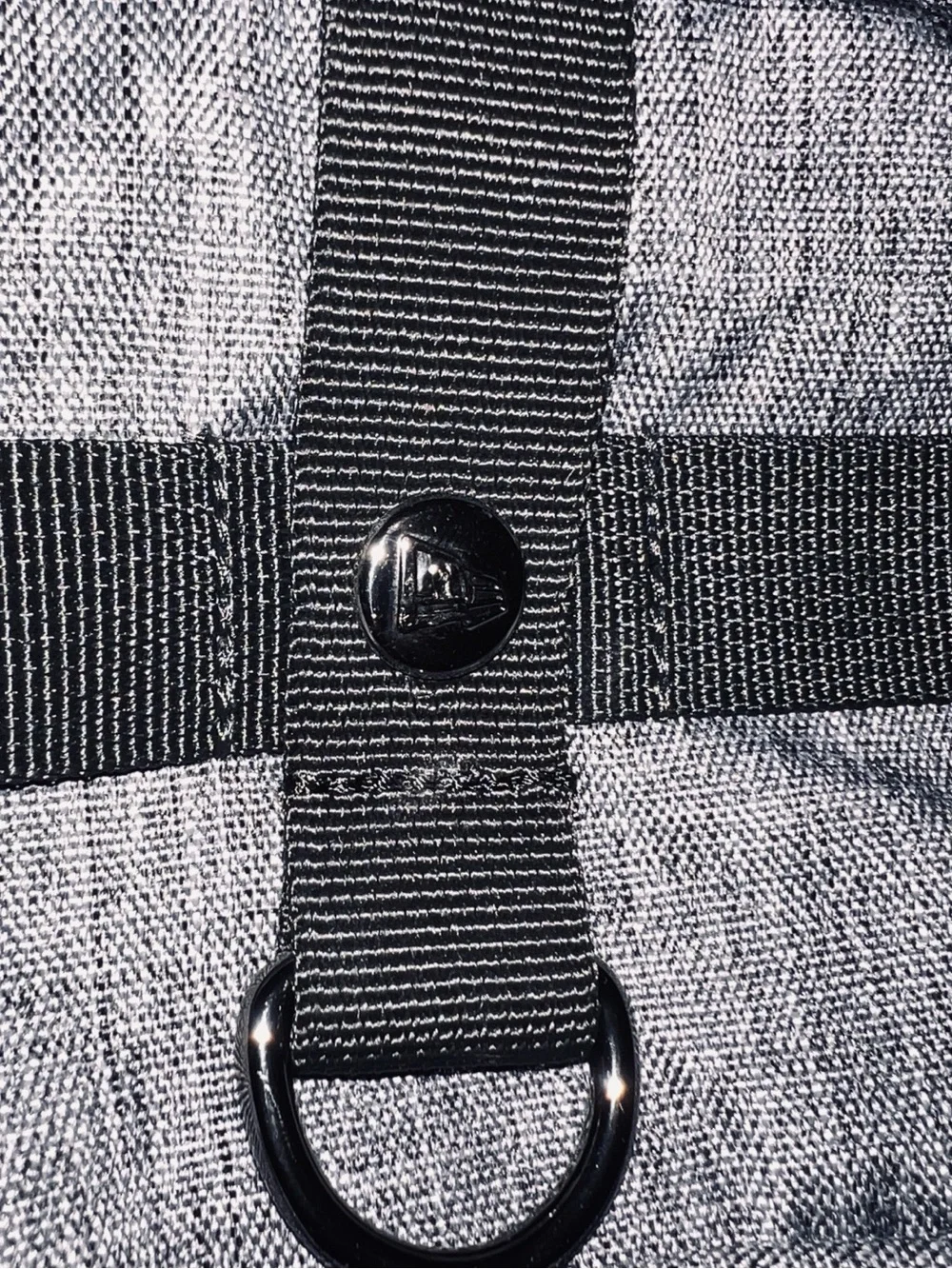 New Era Grey and Black 'martin.' Backpack